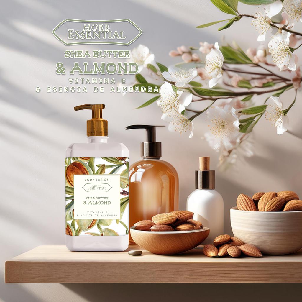 Loción Hidratante Almendras y Manteca de Karité