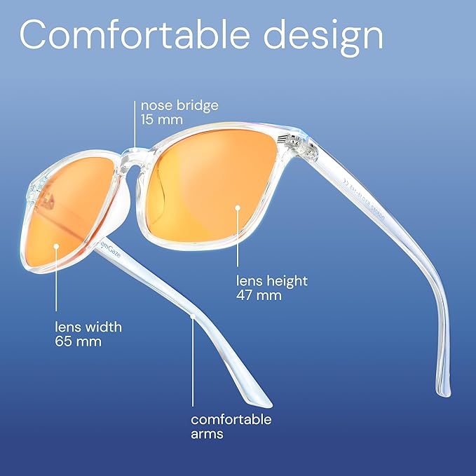 Lentes Protección Inteligente Unisex - Transparente/Amarillo