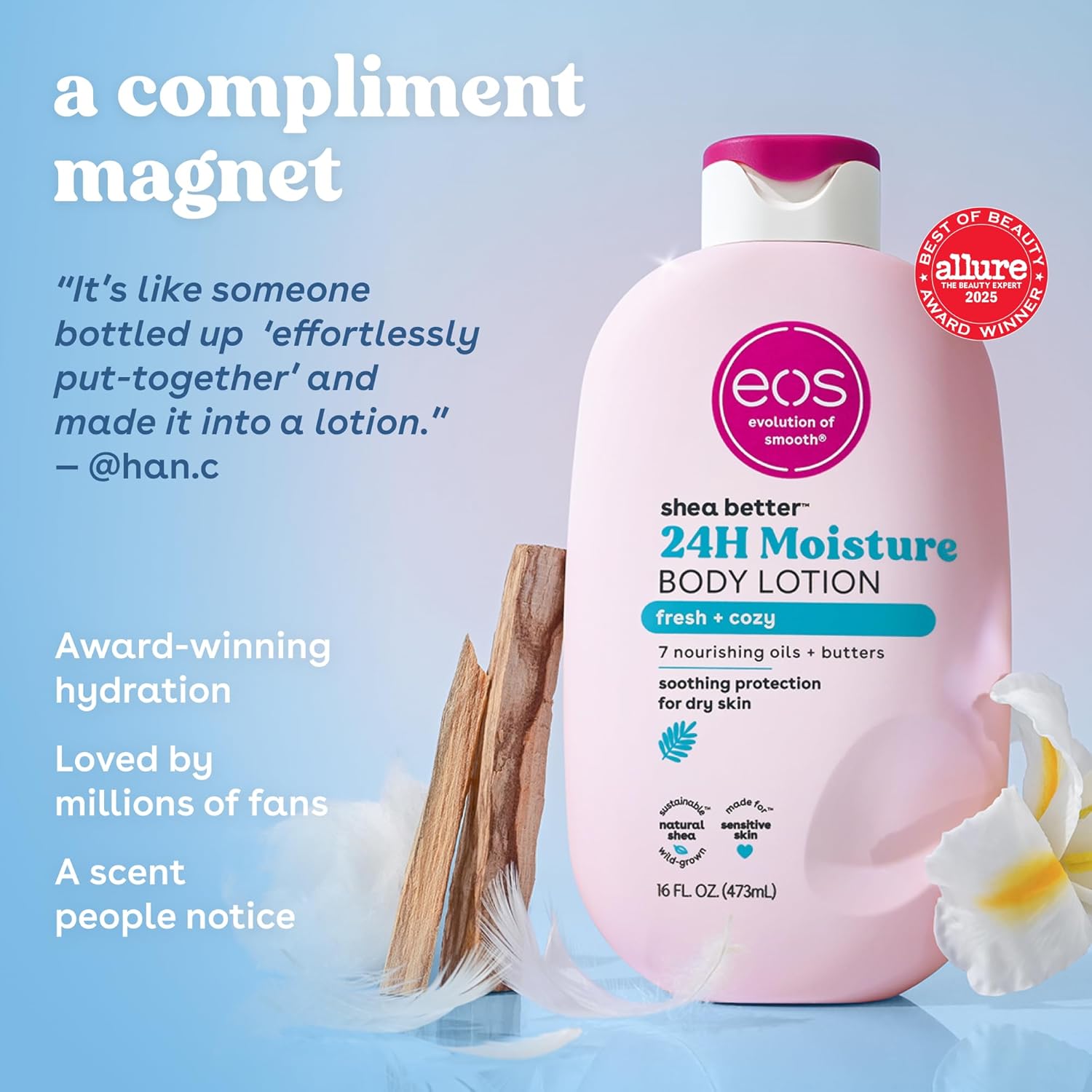 Loción Hidratante Shea Better – Fresca y Acogedora