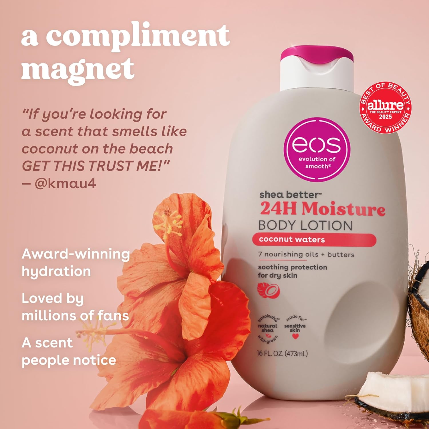 Loción Hidratante Shea Better – Aguas de Coco