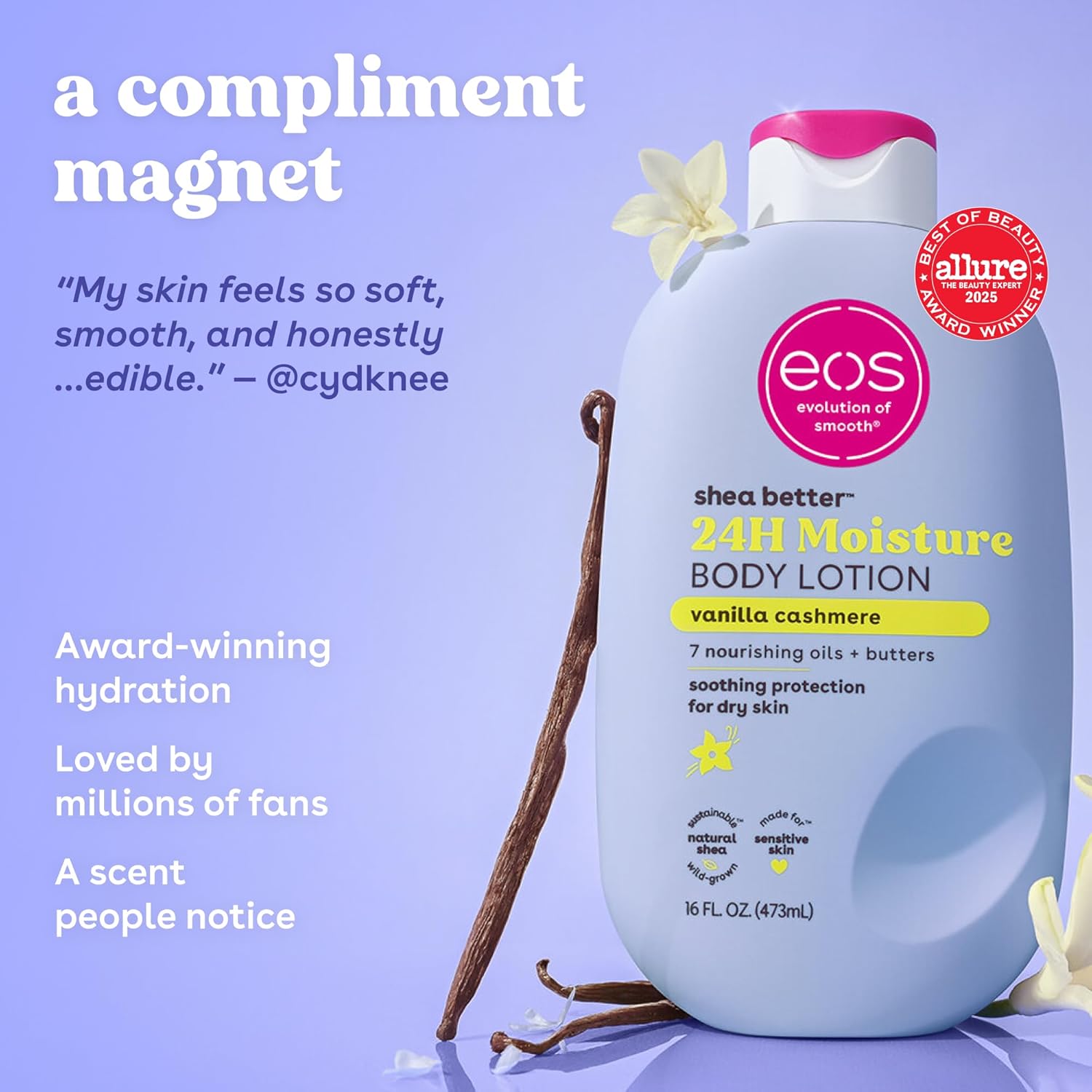 Loción Hidratante Shea Better – Vanilla Cashmere